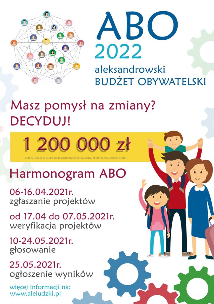 Plakat promujący Budżet Obywatelski 2020